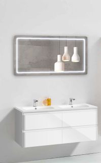 Тумба под раковину Vincea Alba VMC-1A120LW 120 см